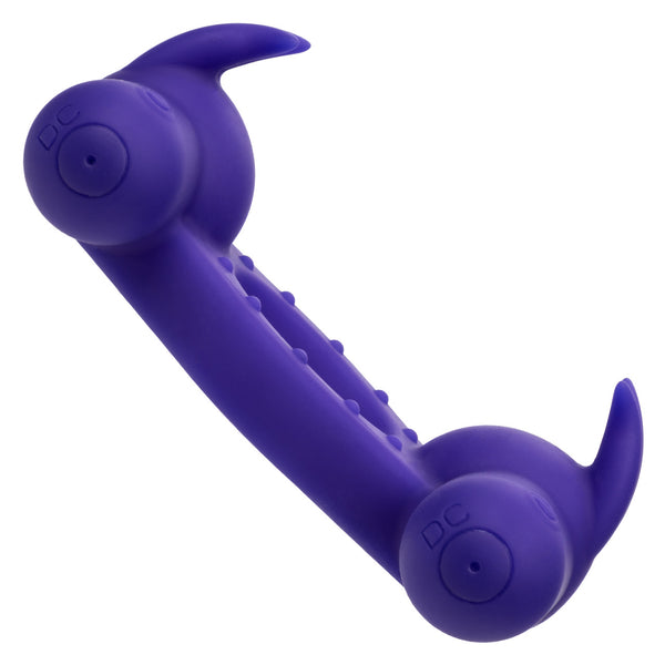 CalExotics Couple's Enhancers Silicone Rechargeable Triple Orgasm Enhancer - Extreme Toyz Singapore - https://extremetoyz.com.sg - Sex Toys and Lingerie Online Store - Bondage Gear / Vibrators / Electrosex Toys / Wireless Remote Control Vibes / Sexy Lingerie and Role Play / BDSM / Dungeon Furnitures / Dildos and Strap Ons &nbsp;/ Anal and Prostate Massagers / Anal Douche and Cleaning Aide / Delay Sprays and Gels / Lubricants and more...