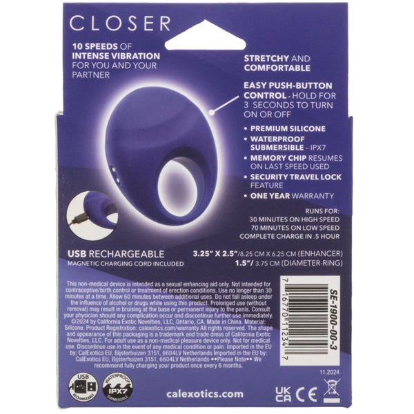Closer Intimate Rechargeable Ring Embrace