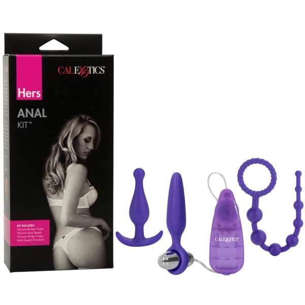 CalExotics Hers Anal Kit - Extreme Toyz Singapore - https://extremetoyz.com.sg - Sex Toys and Lingerie Online Store - Bondage Gear / Vibrators / Electrosex Toys / Wireless Remote Control Vibes / Sexy Lingerie and Role Play / BDSM / Dungeon Furnitures / Dildos and Strap Ons / Anal and Prostate Massagers / Anal Douche and Cleaning Aide / Delay Sprays and Gels / Lubricants and more...