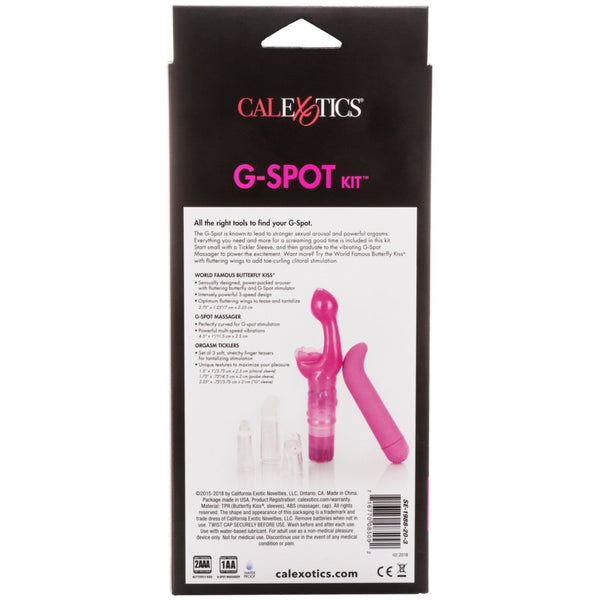 CalExotics Kits Hers G-Spot Kit - Extreme Toyz Singapore - https://extremetoyz.com.sg - Sex Toys and Lingerie Online Store - Bondage Gear / Vibrators / Electrosex Toys / Wireless Remote Control Vibes / Sexy Lingerie and Role Play / BDSM / Dungeon Furnitures / Dildos and Strap Ons &nbsp;/ Anal and Prostate Massagers / Anal Douche and Cleaning Aide / Delay Sprays and Gels / Lubricants and more...