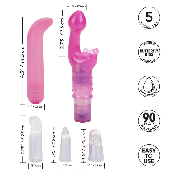 CalExotics Kits Hers G-Spot Kit - Extreme Toyz Singapore - https://extremetoyz.com.sg - Sex Toys and Lingerie Online Store - Bondage Gear / Vibrators / Electrosex Toys / Wireless Remote Control Vibes / Sexy Lingerie and Role Play / BDSM / Dungeon Furnitures / Dildos and Strap Ons &nbsp;/ Anal and Prostate Massagers / Anal Douche and Cleaning Aide / Delay Sprays and Gels / Lubricants and more...