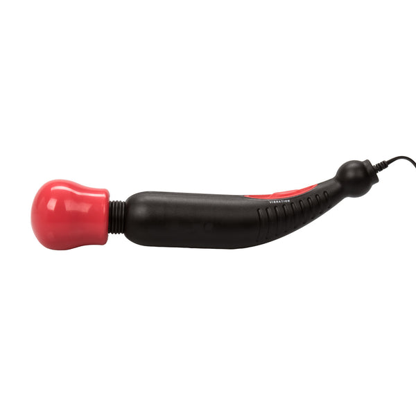 CalExotics Miracle Massager Corded Wand - Red - Extreme Toyz Singapore - https://extremetoyz.com.sg - Sex Toys and Lingerie Online Store - Bondage Gear / Vibrators / Electrosex Toys / Wireless Remote Control Vibes / Sexy Lingerie and Role Play / BDSM / Dungeon Furnitures / Dildos and Strap Ons &nbsp;/ Anal and Prostate Massagers / Anal Douche and Cleaning Aide / Delay Sprays and Gels / Lubricants and more...