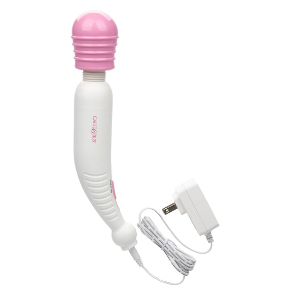 CalExotics Miracle Massager Corded Wand - Pink - Extreme Toyz Singapore - https://extremetoyz.com.sg - Sex Toys and Lingerie Online Store - Bondage Gear / Vibrators / Electrosex Toys / Wireless Remote Control Vibes / Sexy Lingerie and Role Play / BDSM / Dungeon Furnitures / Dildos and Strap Ons &nbsp;/ Anal and Prostate Massagers / Anal Douche and Cleaning Aide / Delay Sprays and Gels / Lubricants and more...