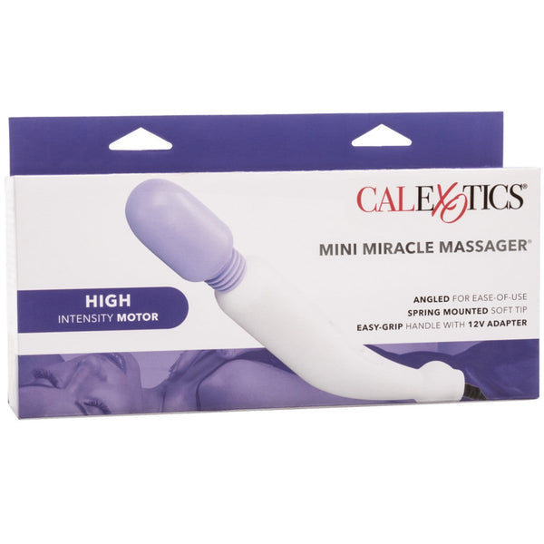 CalExotics Mini Miracle Massager Electric Corded Wand - Extreme Toyz Singapore - https://extremetoyz.com.sg - Sex Toys and Lingerie Online Store - Bondage Gear / Vibrators / Electrosex Toys / Wireless Remote Control Vibes / Sexy Lingerie and Role Play / BDSM / Dungeon Furnitures / Dildos and Strap Ons &nbsp;/ Anal and Prostate Massagers / Anal Douche and Cleaning Aide / Delay Sprays and Gels / Lubricants and more...