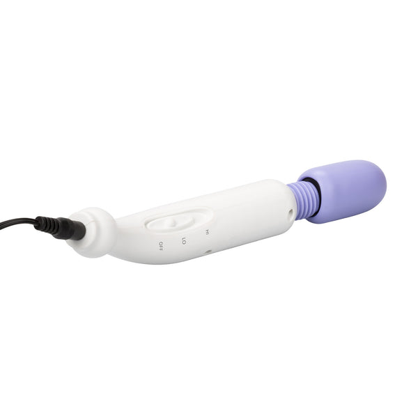 CalExotics Mini Miracle Massager Electric Corded Wand - Extreme Toyz Singapore - https://extremetoyz.com.sg - Sex Toys and Lingerie Online Store - Bondage Gear / Vibrators / Electrosex Toys / Wireless Remote Control Vibes / Sexy Lingerie and Role Play / BDSM / Dungeon Furnitures / Dildos and Strap Ons &nbsp;/ Anal and Prostate Massagers / Anal Douche and Cleaning Aide / Delay Sprays and Gels / Lubricants and more...