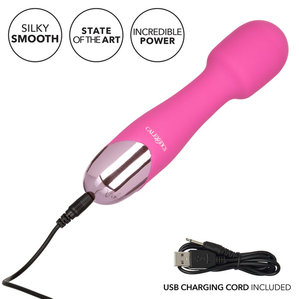 CalExotics Mini Miracle Massager Rechargeable Wand - Extreme Toyz Singapore - https://extremetoyz.com.sg - Sex Toys and Lingerie Online Store - Bondage Gear / Vibrators / Electrosex Toys / Wireless Remote Control Vibes / Sexy Lingerie and Role Play / BDSM / Dungeon Furnitures / Dildos and Strap Ons &nbsp;/ Anal and Prostate Massagers / Anal Douche and Cleaning Aide / Delay Sprays and Gels / Lubricants and more...