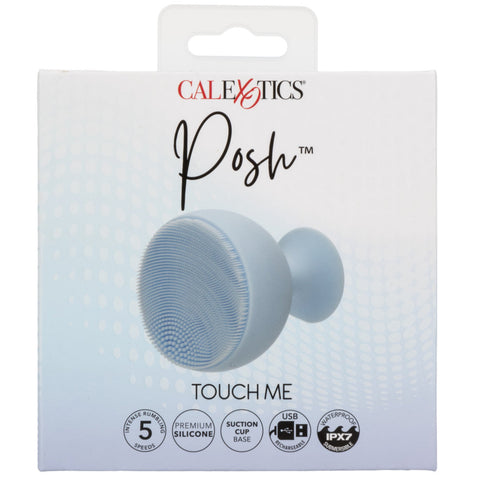 Posh Touch Me Rechargeable Silicone Massager with Suction Base
