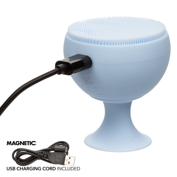 Posh Touch Me Rechargeable Silicone Massager with Suction Base