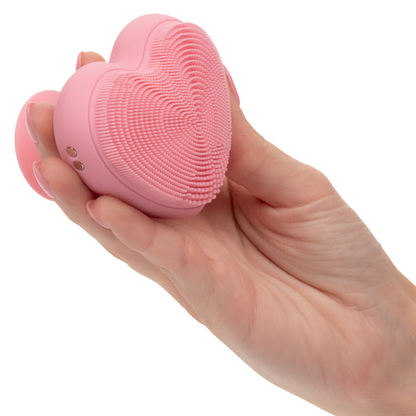 Posh Kiss Me Rechargeable Silicone Massager with Suction Base