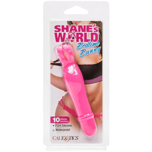 CalExotics Shane’s World Bedtime Bunny Vibe - Pink - Extreme Toyz Singapore - https://extremetoyz.com.sg - Sex Toys and Lingerie Online Store - Bondage Gear / Vibrators / Electrosex Toys / Wireless Remote Control Vibes / Sexy Lingerie and Role Play / BDSM / Dungeon Furnitures / Dildos and Strap Ons &nbsp;/ Anal and Prostate Massagers / Anal Douche and Cleaning Aide / Delay Sprays and Gels / Lubricants and more...