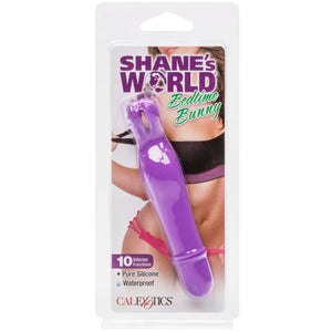 CalExotics Shane’s World Bedtime Bunny Vibe - Purple - Extreme Toyz Singapore - https://extremetoyz.com.sg - Sex Toys and Lingerie Online Store - Bondage Gear / Vibrators / Electrosex Toys / Wireless Remote Control Vibes / Sexy Lingerie and Role Play / BDSM / Dungeon Furnitures / Dildos and Strap Ons &nbsp;/ Anal and Prostate Massagers / Anal Douche and Cleaning Aide / Delay Sprays and Gels / Lubricants and more...