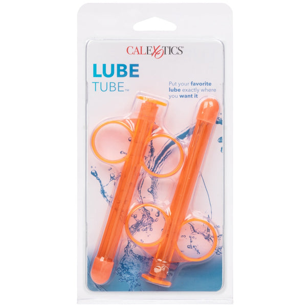 CalExotics Water Systems Lube Tube - Orange - Extreme Toyz Singapore - https://extremetoyz.com.sg - Sex Toys and Lingerie Online Store - Bondage Gear / Vibrators / Electrosex Toys / Wireless Remote Control Vibes / Sexy Lingerie and Role Play / BDSM / Dungeon Furnitures / Dildos and Strap Ons &nbsp;/ Anal and Prostate Massagers / Anal Douche and Cleaning Aide / Delay Sprays and Gels / Lubricants and more...  