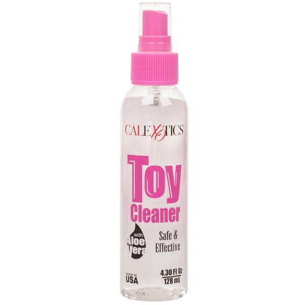 CalExotics Toy Cleaner with Aloe Vera 4.3 oz. - Extreme Toyz Singapore - https://extremetoyz.com.sg - Sex Toys and Lingerie Online Store - Bondage Gear / Vibrators / Electrosex Toys / Wireless Remote Control Vibes / Sexy Lingerie and Role Play / BDSM / Dungeon Furnitures / Dildos and Strap Ons &nbsp;/ Anal and Prostate Massagers / Anal Douche and Cleaning Aide / Delay Sprays and Gels / Lubricants and more...