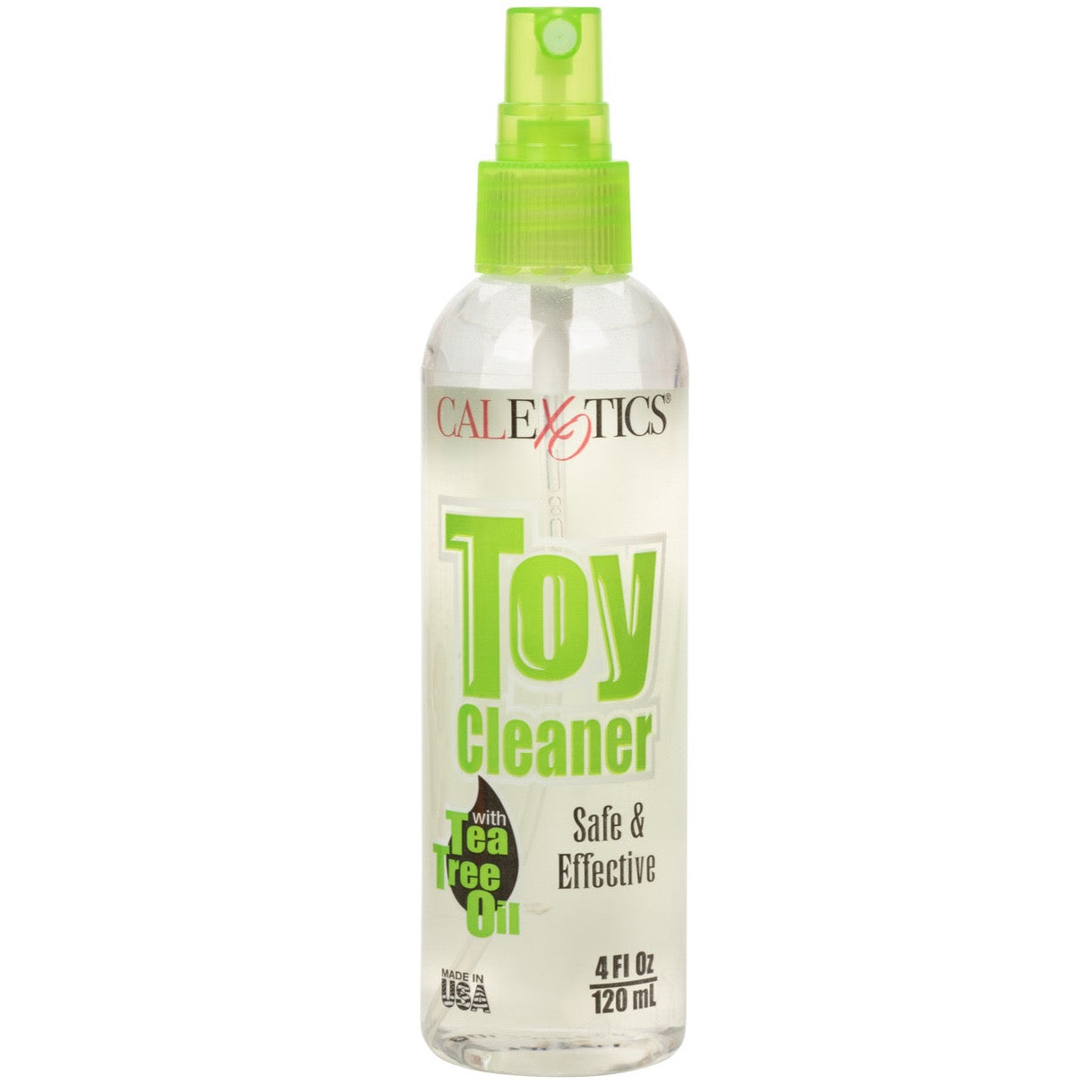 CalExotics Toy Cleaner with Tea Tree Oil 4 oz. (120ml) - Extreme Toyz Singapore - https://extremetoyz.com.sg - Sex Toys and Lingerie Online Store - Bondage Gear / Vibrators / Electrosex Toys / Wireless Remote Control Vibes / Sexy Lingerie and Role Play / BDSM / Dungeon Furnitures / Dildos and Strap Ons &nbsp;/ Anal and Prostate Massagers / Anal Douche and Cleaning Aide / Delay Sprays and Gels / Lubricants and more...