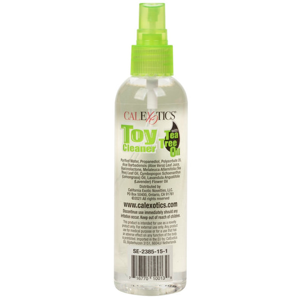 CalExotics Toy Cleaner with Tea Tree Oil 4 oz. (120ml) - Extreme Toyz Singapore - https://extremetoyz.com.sg - Sex Toys and Lingerie Online Store - Bondage Gear / Vibrators / Electrosex Toys / Wireless Remote Control Vibes / Sexy Lingerie and Role Play / BDSM / Dungeon Furnitures / Dildos and Strap Ons &nbsp;/ Anal and Prostate Massagers / Anal Douche and Cleaning Aide / Delay Sprays and Gels / Lubricants and more...