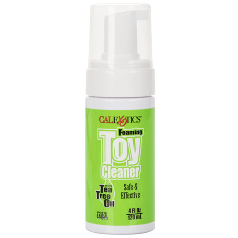 CalExotics Foaming Toy Cleaner with Tea Tree Oil 4 oz. - Extreme Toyz Singapore - https://extremetoyz.com.sg - Sex Toys and Lingerie Online Store - Bondage Gear / Vibrators / Electrosex Toys / Wireless Remote Control Vibes / Sexy Lingerie and Role Play / BDSM / Dungeon Furnitures / Dildos and Strap Ons &nbsp;/ Anal and Prostate Massagers / Anal Douche and Cleaning Aide / Delay Sprays and Gels / Lubricants and more...