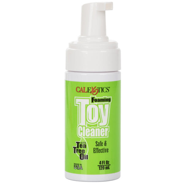 CalExotics Foaming Toy Cleaner with Tea Tree Oil 4 oz. - Extreme Toyz Singapore - https://extremetoyz.com.sg - Sex Toys and Lingerie Online Store - Bondage Gear / Vibrators / Electrosex Toys / Wireless Remote Control Vibes / Sexy Lingerie and Role Play / BDSM / Dungeon Furnitures / Dildos and Strap Ons &nbsp;/ Anal and Prostate Massagers / Anal Douche and Cleaning Aide / Delay Sprays and Gels / Lubricants and more...