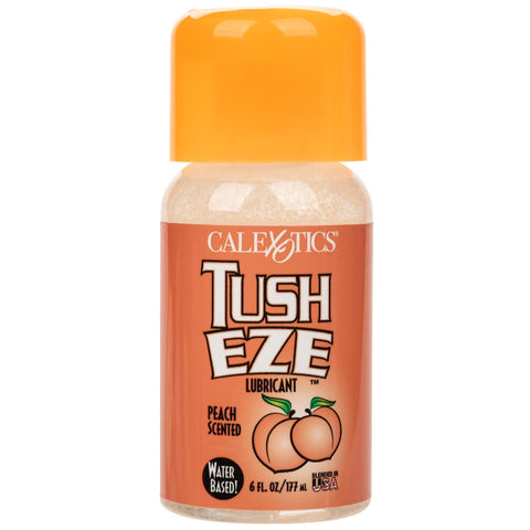 CalExotics Tush Eze Peach Scented Lubricant 6 oz. - Extreme Toyz Singapore - https://extremetoyz.com.sg - Sex Toys and Lingerie Online Store - Bondage Gear / Vibrators / Electrosex Toys / Wireless Remote Control Vibes / Sexy Lingerie and Role Play / BDSM / Dungeon Furnitures / Dildos and Strap Ons &nbsp;/ Anal and Prostate Massagers / Anal Douche and Cleaning Aide / Delay Sprays and Gels / Lubricants and more...