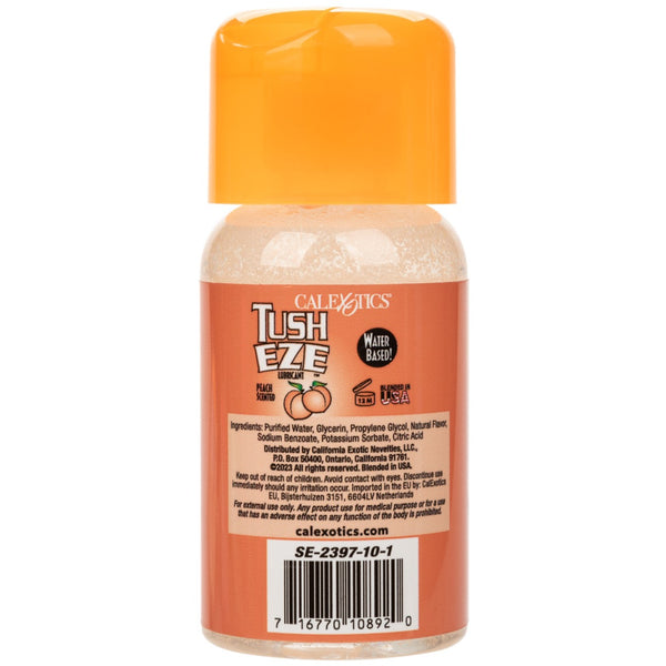 CalExotics Tush Eze Peach Scented Lubricant 6 oz. - Extreme Toyz Singapore - https://extremetoyz.com.sg - Sex Toys and Lingerie Online Store - Bondage Gear / Vibrators / Electrosex Toys / Wireless Remote Control Vibes / Sexy Lingerie and Role Play / BDSM / Dungeon Furnitures / Dildos and Strap Ons &nbsp;/ Anal and Prostate Massagers / Anal Douche and Cleaning Aide / Delay Sprays and Gels / Lubricants and more...