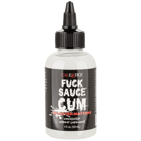 CalExotics Fuck Sauce Cum Unscented Hybrid Lubricant 4 oz. - Extreme Toyz Singapore - https://extremetoyz.com.sg - Sex Toys and Lingerie Online Store - Bondage Gear / Vibrators / Electrosex Toys / Wireless Remote Control Vibes / Sexy Lingerie and Role Play / BDSM / Dungeon Furnitures / Dildos and Strap Ons &nbsp;/ Anal and Prostate Massagers / Anal Douche and Cleaning Aide / Delay Sprays and Gels / Lubricants and more...