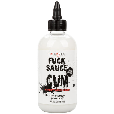 CalExotics Fuck Sauce Cum Scented Lubricant 8 oz. - Extreme Toyz Singapore - https://extremetoyz.com.sg - Sex Toys and Lingerie Online Store - Bondage Gear / Vibrators / Electrosex Toys / Wireless Remote Control Vibes / Sexy Lingerie and Role Play / BDSM / Dungeon Furnitures / Dildos and Strap Ons &nbsp;/ Anal and Prostate Massagers / Anal Douche and Cleaning Aide / Delay Sprays and Gels / Lubricants and more...