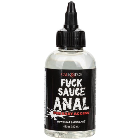 CalExotics Fuck Sauce Anal Numbing Lubricant 4 oz. - Extreme Toyz Singapore - https://extremetoyz.com.sg - Sex Toys and Lingerie Online Store - Bondage Gear / Vibrators / Electrosex Toys / Wireless Remote Control Vibes / Sexy Lingerie and Role Play / BDSM / Dungeon Furnitures / Dildos and Strap Ons &nbsp;/ Anal and Prostate Massagers / Anal Douche and Cleaning Aide / Delay Sprays and Gels / Lubricants and more...