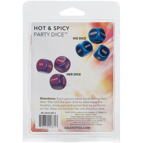 Hot & Spicy Party Dice