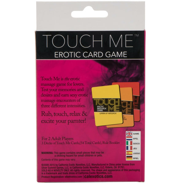 Touch Me Erotic Card Game