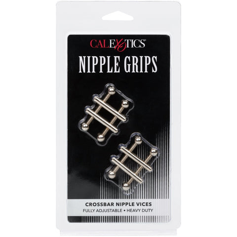CalExotics Nipple Grips Crossbar Nipple Vices - Extreme Toyz Singapore - https://extremetoyz.com.sg - Sex Toys and Lingerie Online Store