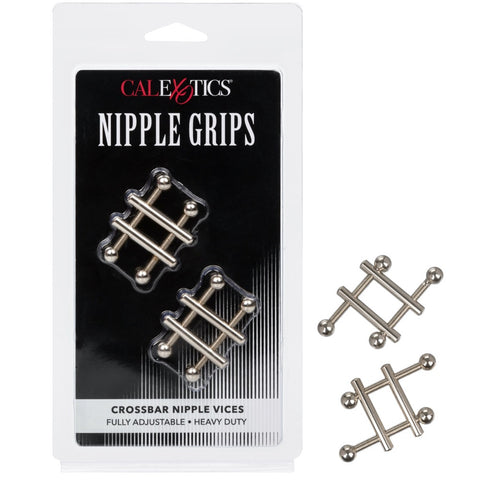 CalExotics Nipple Grips Crossbar Nipple Vices - Extreme Toyz Singapore - https://extremetoyz.com.sg - Sex Toys and Lingerie Online Store - Bondage Gear / Vibrators / Electrosex Toys / Wireless Remote Control Vibes / Sexy Lingerie and Role Play / BDSM / Dungeon Furnitures / Dildos and Strap Ons &nbsp;/ Anal and Prostate Massagers / Anal Douche and Cleaning Aide / Delay Sprays and Gels / Lubricants and more...