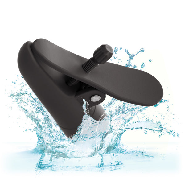 Nipple Play Nipplettes Rechargeable Nipple Clamps - Black