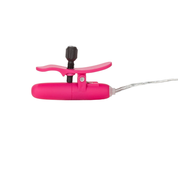 CalExotics Nipple Play Vibrating Heated Nipple Teasers - Pink - Extreme Toyz Singapore - https://extremetoyz.com.sg - Sex Toys and Lingerie Online Store - Bondage Gear / Vibrators / Electrosex Toys / Wireless Remote Control Vibes / Sexy Lingerie and Role Play / BDSM / Dungeon Furnitures / Dildos and Strap Ons &nbsp;/ Anal and Prostate Massagers / Anal Douche and Cleaning Aide / Delay Sprays and Gels / Lubricants and more...