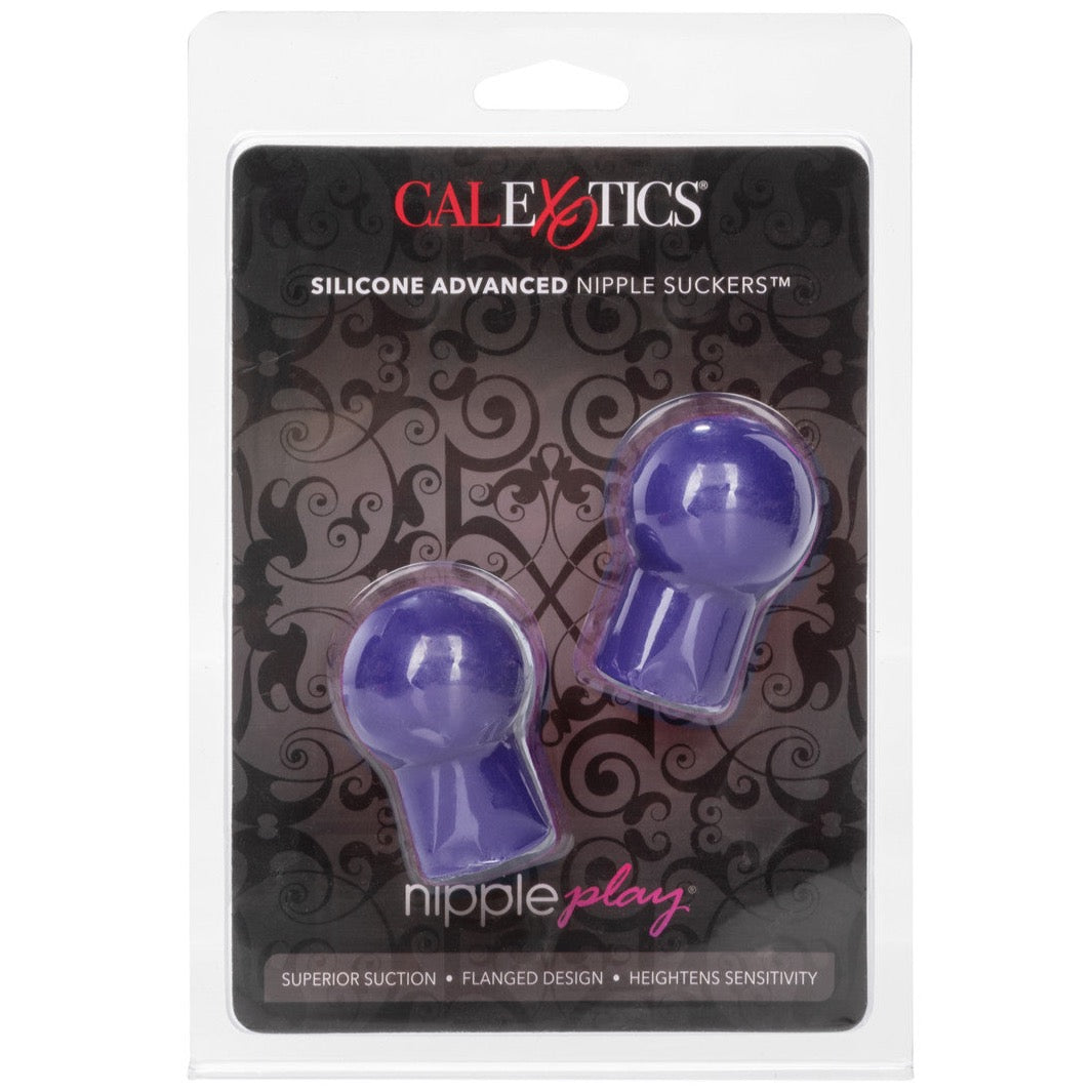 CalExotics Nipple Play Silicone Advanced Nipple Suckers - Purple - Extreme Toyz Singapore - https://extremetoyz.com.sg - Sex Toys and Lingerie Online Store - Bondage Gear / Vibrators / Electrosex Toys / Wireless Remote Control Vibes / Sexy Lingerie and Role Play / BDSM / Dungeon Furnitures / Dildos and Strap Ons &nbsp;/ Anal and Prostate Massagers / Anal Douche and Cleaning Aide / Delay Sprays and Gels / Lubricants and more...