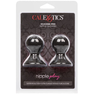 CalExotics Nipple Play Silicone Pro Nipple Suckers - Black - Extreme Toyz Singapore - https://extremetoyz.com.sg - Sex Toys and Lingerie Online Store - Bondage Gear / Vibrators / Electrosex Toys / Wireless Remote Control Vibes / Sexy Lingerie and Role Play / BDSM / Dungeon Furnitures / Dildos and Strap Ons &nbsp;/ Anal and Prostate Massagers / Anal Douche and Cleaning Aide / Delay Sprays and Gels / Lubricants and more...