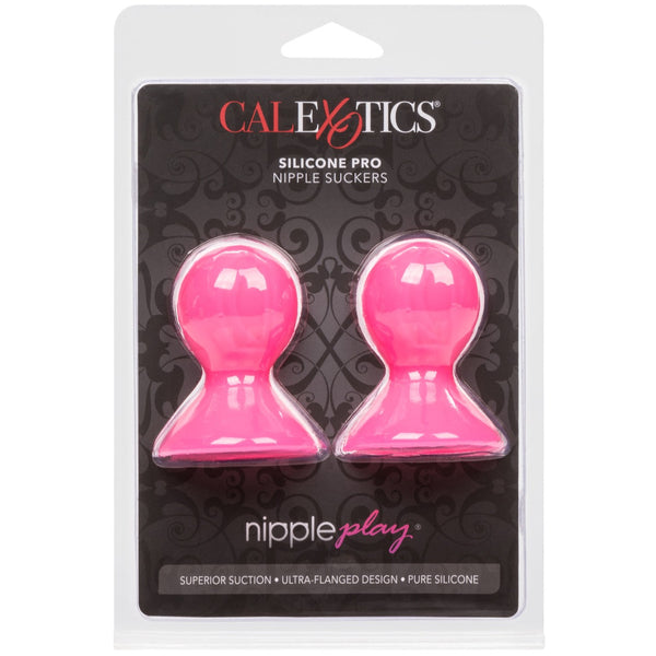 CalExotics Nipple Play Silicone Pro Nipple Suckers - Pink - Extreme Toyz Singapore - https://extremetoyz.com.sg - Sex Toys and Lingerie Online Store - Bondage Gear / Vibrators / Electrosex Toys / Wireless Remote Control Vibes / Sexy Lingerie and Role Play / BDSM / Dungeon Furnitures / Dildos and Strap Ons &nbsp;/ Anal and Prostate Massagers / Anal Douche and Cleaning Aide / Delay Sprays and Gels / Lubricants and more...