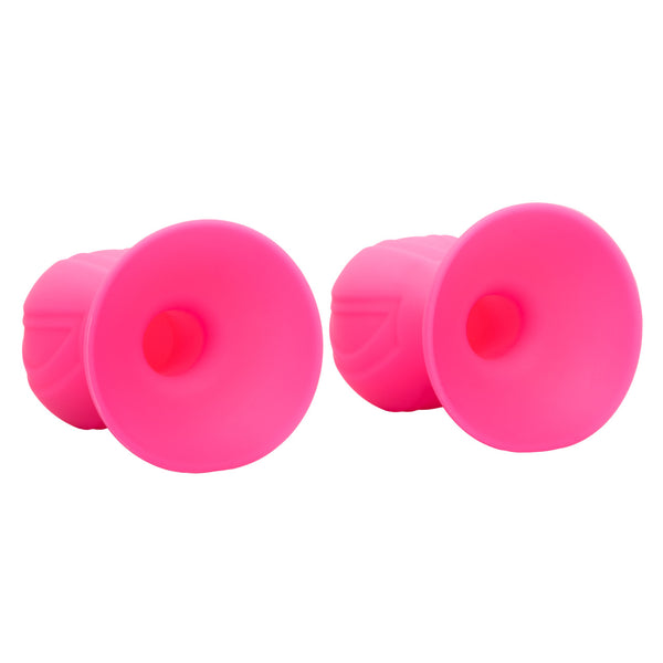 CalExotics Nipple Play Silicone Pro Nipple Suckers - Pink - Extreme Toyz Singapore - https://extremetoyz.com.sg - Sex Toys and Lingerie Online Store - Bondage Gear / Vibrators / Electrosex Toys / Wireless Remote Control Vibes / Sexy Lingerie and Role Play / BDSM / Dungeon Furnitures / Dildos and Strap Ons &nbsp;/ Anal and Prostate Massagers / Anal Douche and Cleaning Aide / Delay Sprays and Gels / Lubricants and more...