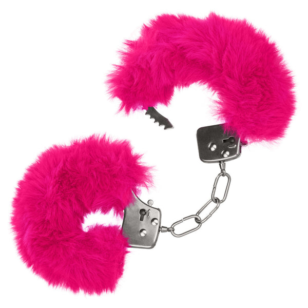 CalExotics Playful Cuffs Ultra Fluffy Furry Cuffs - Pink - Extreme Toyz Singapore - https://extremetoyz.com.sg - Sex Toys and Lingerie Online Store - Bondage Gear / Vibrators / Electrosex Toys / Wireless Remote Control Vibes / Sexy Lingerie and Role Play / BDSM / Dungeon Furnitures / Dildos and Strap Ons &nbsp;/ Anal and Prostate Massagers / Anal Douche and Cleaning Aide / Delay Sprays and Gels / Lubricants and more...