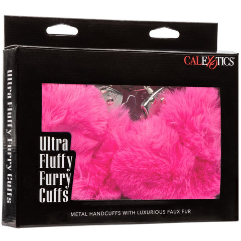 CalExotics Playful Cuffs Ultra Fluffy Furry Cuffs - Pink - Extreme Toyz Singapore - https://extremetoyz.com.sg - Sex Toys and Lingerie Online Store - Bondage Gear / Vibrators / Electrosex Toys / Wireless Remote Control Vibes / Sexy Lingerie and Role Play / BDSM / Dungeon Furnitures / Dildos and Strap Ons &nbsp;/ Anal and Prostate Massagers / Anal Douche and Cleaning Aide / Delay Sprays and Gels / Lubricants and more...