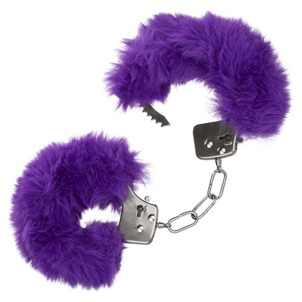 CalExotics Playful Cuffs Ultra Fluffy Furry Cuffs - Purple - Extreme Toyz Singapore - https://extremetoyz.com.sg - Sex Toys and Lingerie Online Store - Bondage Gear / Vibrators / Electrosex Toys / Wireless Remote Control Vibes / Sexy Lingerie and Role Play / BDSM / Dungeon Furnitures / Dildos and Strap Ons &nbsp;/ Anal and Prostate Massagers / Anal Douche and Cleaning Aide / Delay Sprays and Gels / Lubricants and more...