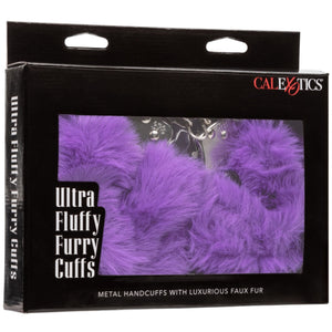 CalExotics Playful Cuffs Ultra Fluffy Furry Cuffs - Purple - Extreme Toyz Singapore - https://extremetoyz.com.sg - Sex Toys and Lingerie Online Store - Bondage Gear / Vibrators / Electrosex Toys / Wireless Remote Control Vibes / Sexy Lingerie and Role Play / BDSM / Dungeon Furnitures / Dildos and Strap Ons &nbsp;/ Anal and Prostate Massagers / Anal Douche and Cleaning Aide / Delay Sprays and Gels / Lubricants and more...