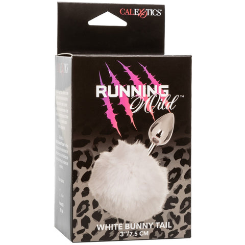 CalExotics Running Wild White Bunny Butt Plug - Extreme Toyz Singapore - https://extremetoyz.com.sg - Sex Toys and Lingerie Online Store - Bondage Gear / Vibrators / Electrosex Toys / Wireless Remote Control Vibes / Sexy Lingerie and Role Play / BDSM / Dungeon Furnitures / Dildos and Strap Ons &nbsp;/ Anal and Prostate Massagers / Anal Douche and Cleaning Aide / Delay Sprays and Gels / Lubricants and more...