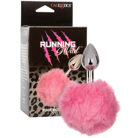 Running Wild Pink Bunny Butt Plug