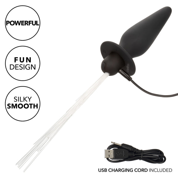 CalExotics Southern Lights Vibrating Light Up Anal Probe - Black - Extreme Toyz Singapore - https://extremetoyz.com.sg - Sex Toys and Lingerie Online Store - Bondage Gear / Vibrators / Electrosex Toys / Wireless Remote Control Vibes / Sexy Lingerie and Role Play / BDSM / Dungeon Furnitures / Dildos and Strap Ons &nbsp;/ Anal and Prostate Massagers / Anal Douche and Cleaning Aide / Delay Sprays and Gels / Lubricants and more...