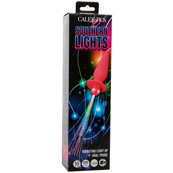 CalExotics Southern Lights Vibrating Light Up Anal Probe - Pink - Extreme Toyz Singapore - https://extremetoyz.com.sg - Sex Toys and Lingerie Online Store - Bondage Gear / Vibrators / Electrosex Toys / Wireless Remote Control Vibes / Sexy Lingerie and Role Play / BDSM / Dungeon Furnitures / Dildos and Strap Ons &nbsp;/ Anal and Prostate Massagers / Anal Douche and Cleaning Aide / Delay Sprays and Gels / Lubricants and more...