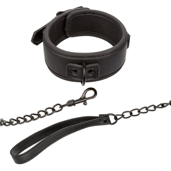 CalExotics Nocturnal Collection Heavy Duty Collar & Leash - Extreme Toyz Singapore - https://extremetoyz.com.sg - Sex Toys and Lingerie Online Store - Bondage Gear / Vibrators / Electrosex Toys / Wireless Remote Control Vibes / Sexy Lingerie and Role Play / BDSM / Dungeon Furnitures / Dildos and Strap Ons &nbsp;/ Anal and Prostate Massagers / Anal Douche and Cleaning Aide / Delay Sprays and Gels / Lubricants and more...