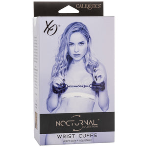 CalExotics Nocturnal Collection Heavy Duty Wrist Cuffs - Extreme Toyz Singapore - https://extremetoyz.com.sg - Sex Toys and Lingerie Online Store - Bondage Gear / Vibrators / Electrosex Toys / Wireless Remote Control Vibes / Sexy Lingerie and Role Play / BDSM / Dungeon Furnitures / Dildos and Strap Ons &nbsp;/ Anal and Prostate Massagers / Anal Douche and Cleaning Aide / Delay Sprays and Gels / Lubricants and more...