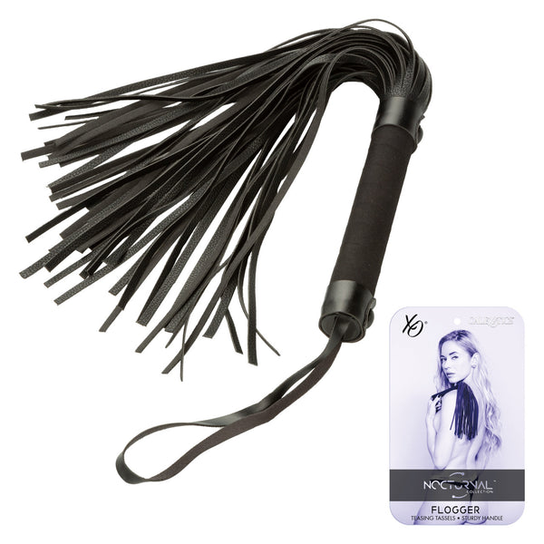 CalExotics Nocturnal Collection Flogger - Extreme Toyz Singapore - https://extremetoyz.com.sg - Sex Toys and Lingerie Online Store - Bondage Gear / Vibrators / Electrosex Toys / Wireless Remote Control Vibes / Sexy Lingerie and Role Play / BDSM / Dungeon Furnitures / Dildos and Strap Ons &nbsp;/ Anal and Prostate Massagers / Anal Douche and Cleaning Aide / Delay Sprays and Gels / Lubricants and more...