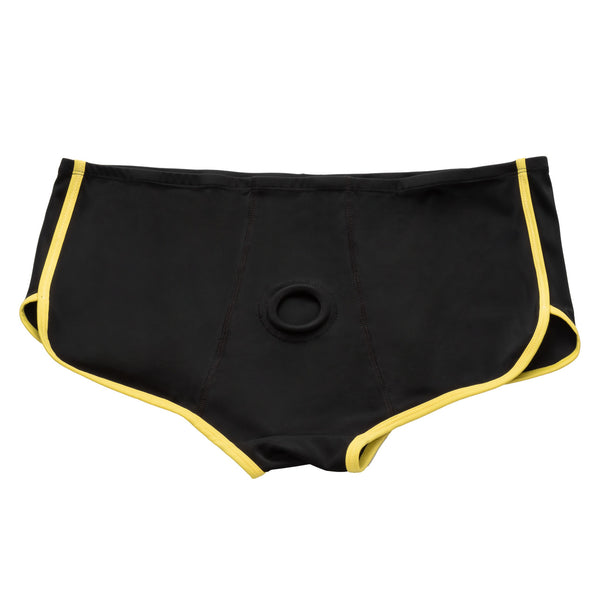 CalExotics Boundless Black & Yellow Brief (3 Sizes Available) - Extreme Toyz Singapore - https://extremetoyz.com.sg - Sex Toys and Lingerie Online Store - Bondage Gear / Vibrators / Electrosex Toys / Wireless Remote Control Vibes / Sexy Lingerie and Role Play / BDSM / Dungeon Furnitures / Dildos and Strap Ons &nbsp;/ Anal and Prostate Massagers / Anal Douche and Cleaning Aide / Delay Sprays and Gels / Lubricants and more...