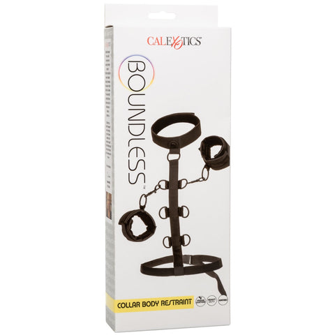 CalExotics Boundless Collar Body Restraint - Extreme Toyz Singapore - https://extremetoyz.com.sg - Sex Toys and Lingerie Online Store - Bondage Gear / Vibrators / Electrosex Toys / Wireless Remote Control Vibes / Sexy Lingerie and Role Play / BDSM / Dungeon Furnitures / Dildos and Strap Ons  / Anal and Prostate Massagers / Anal Douche and Cleaning Aide / Delay Sprays and Gels / Lubricants and more...