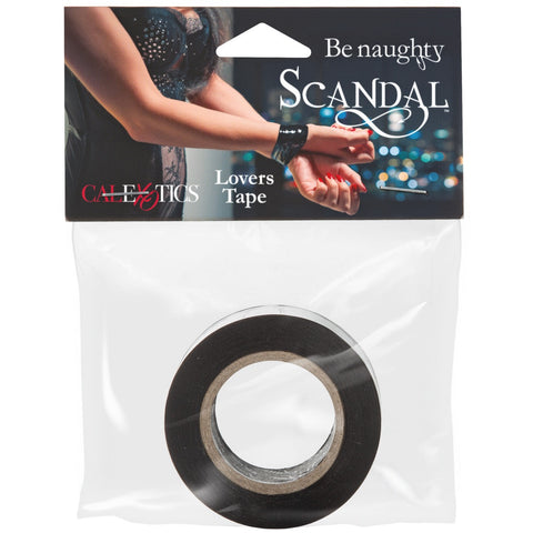 CalExotics Scandal Lovers Tape - Black - Extreme Toyz Singapore - https://extremetoyz.com.sg - Sex Toys and Lingerie Online Store - Bondage Gear / Vibrators / Electrosex Toys / Wireless Remote Control Vibes / Sexy Lingerie and Role Play / BDSM / Dungeon Furnitures / Dildos and Strap Ons &nbsp;/ Anal and Prostate Massagers / Anal Douche and Cleaning Aide / Delay Sprays and Gels / Lubricants and more...